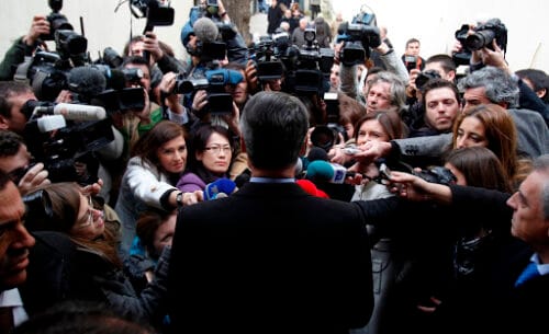 Periodismo Imagen de Archivo