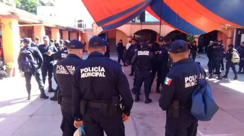Policías Municipales Huajuapan