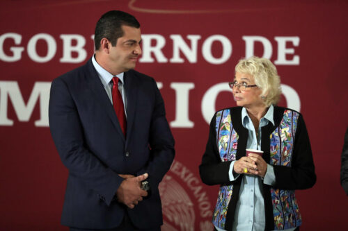 Ricardo Peralta y Olga Sánchez Cordero