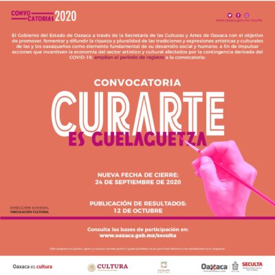 SECULTA-CurArte amplía plazo