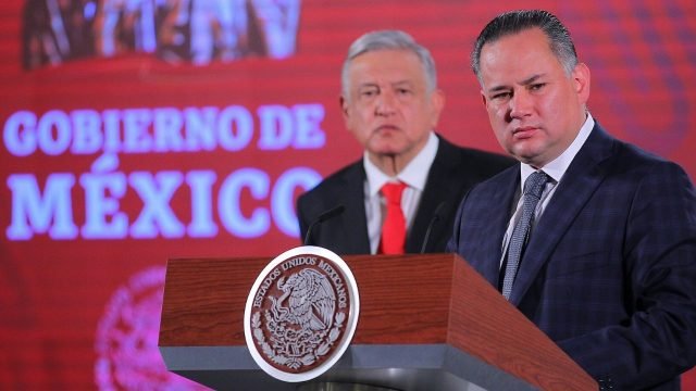 Santiago Nieto y el Presidente López Obrador