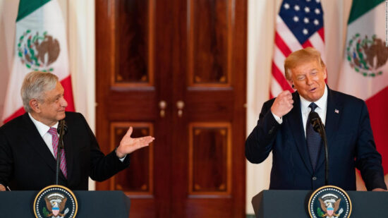 AMLO y Trump