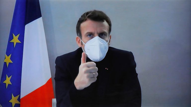 Macron Covid