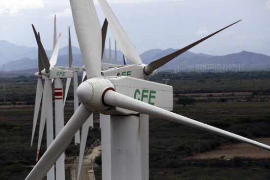 Operations At A Comision Federal de Electricidad Wind Farm