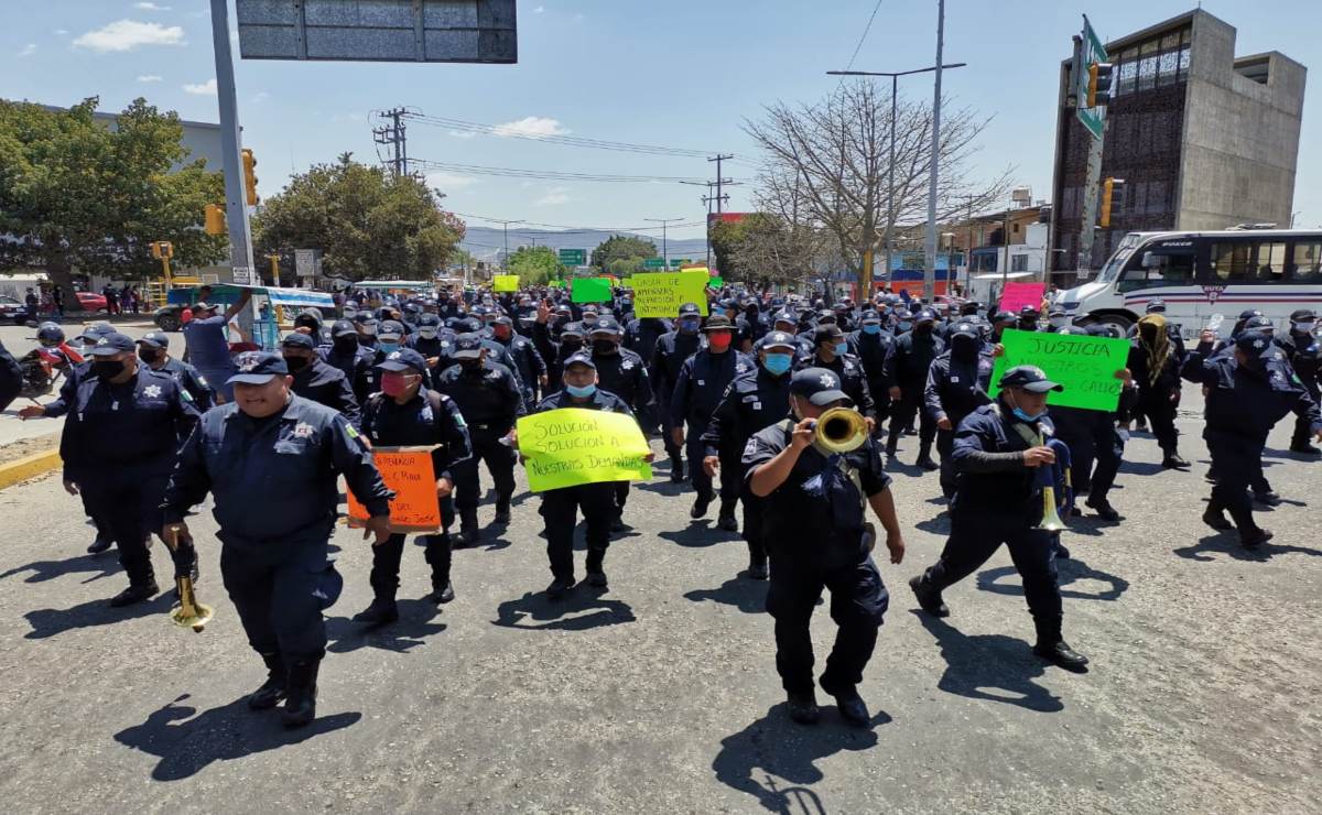 manifestacion_policias_oaxaca