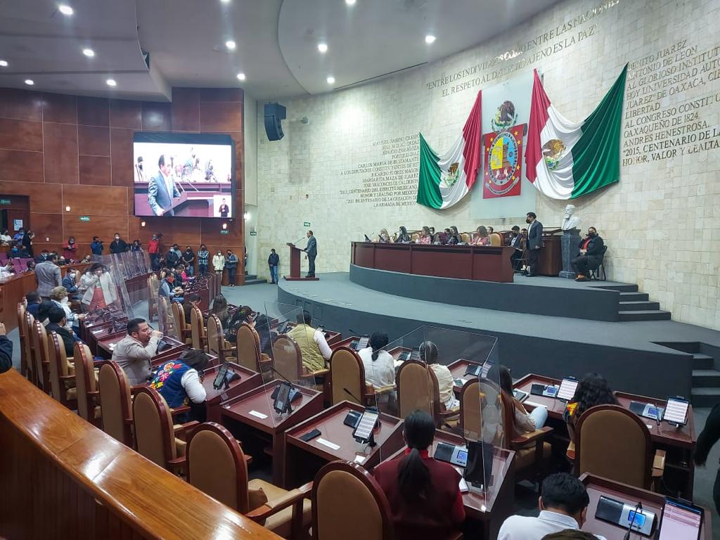 FOTO 1 Aplaza Congreso comparecencias de titulares del gobierno de Oaxaca