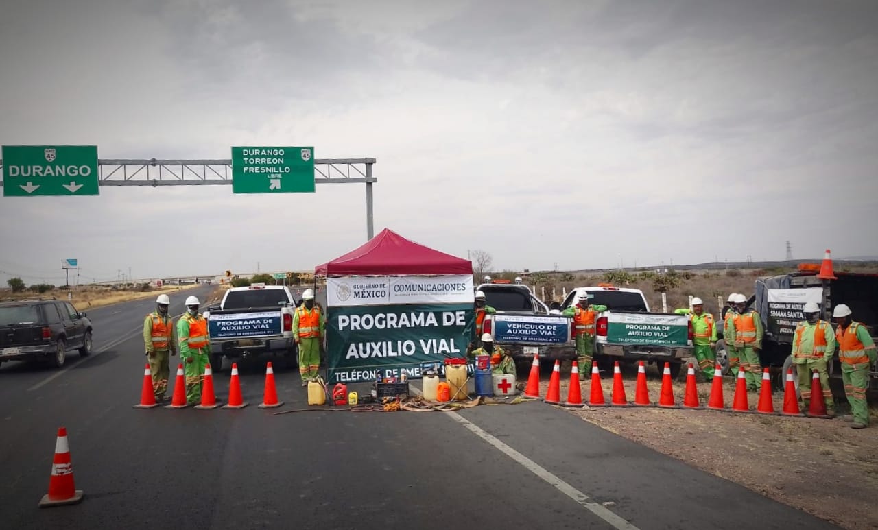 Auxilio Vial SICT Semana Santa