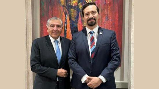 Adán Augusto López y Armando Ocampo