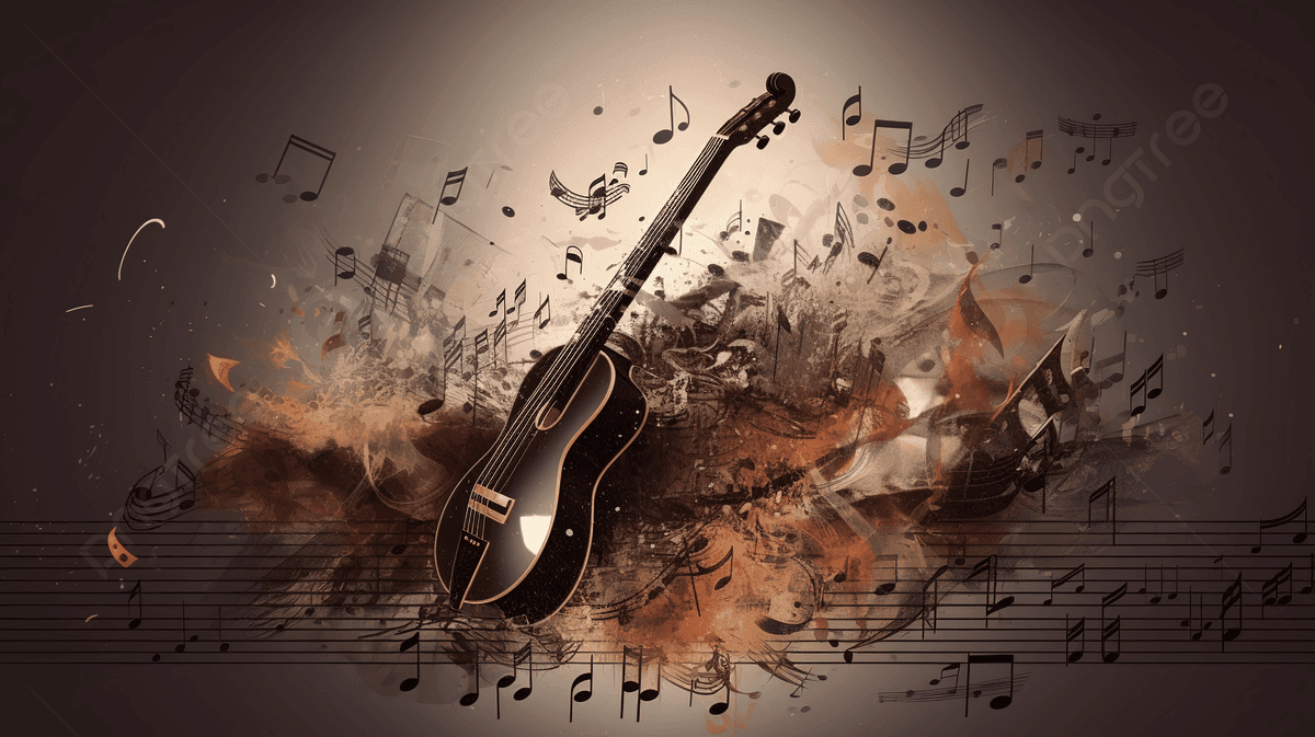 pngtree-guitar-with-notes-and-music-coming-in-the-background-picture-image_3172767
