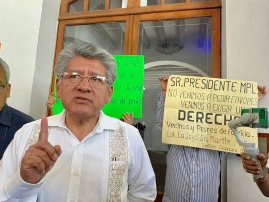 El Presidente municipal, Francisco Martínez Neri /  Imagen: Ismael García - Zona Roja